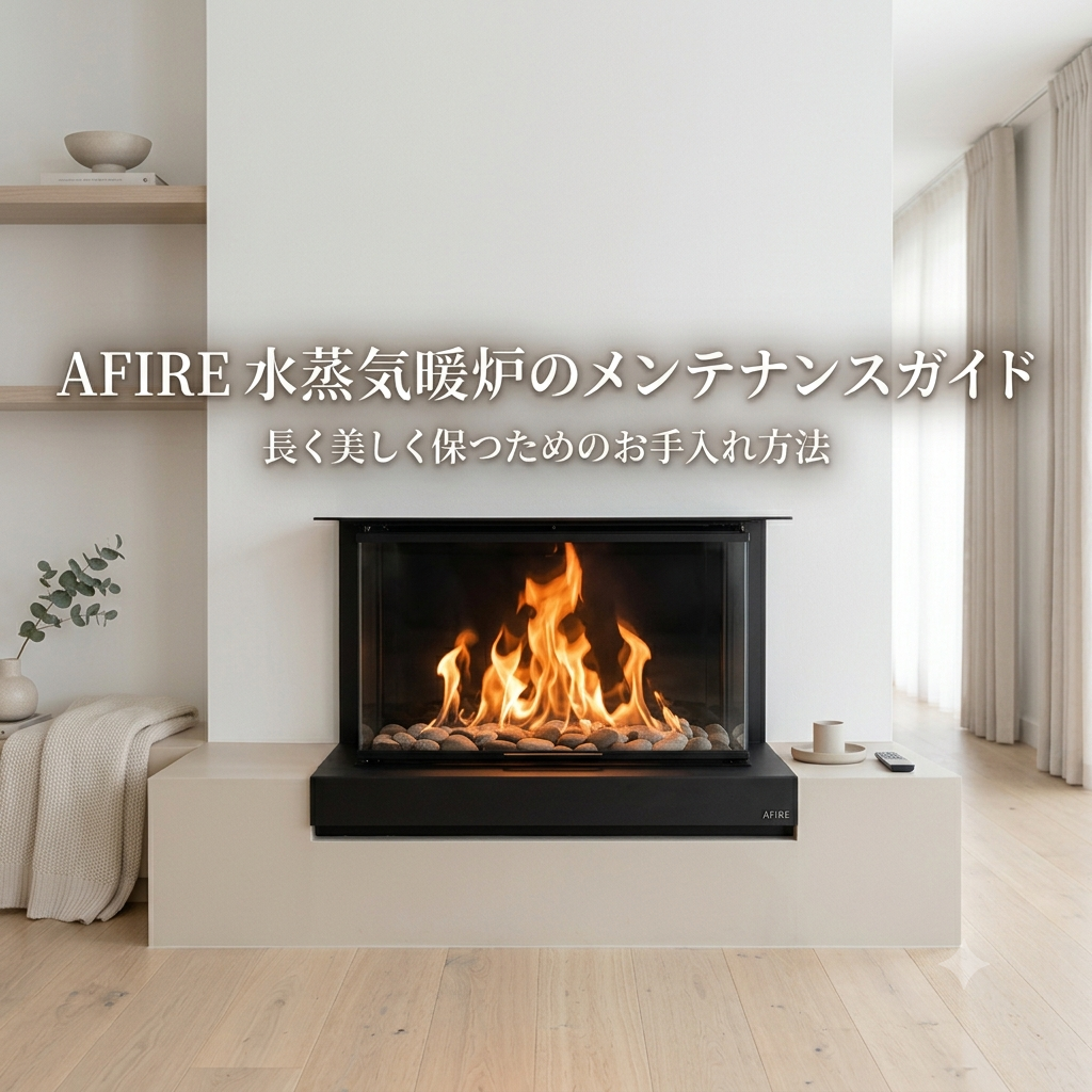 AFIREのメンテナンスガイド｜長く美しく保つためのお手入れ方法