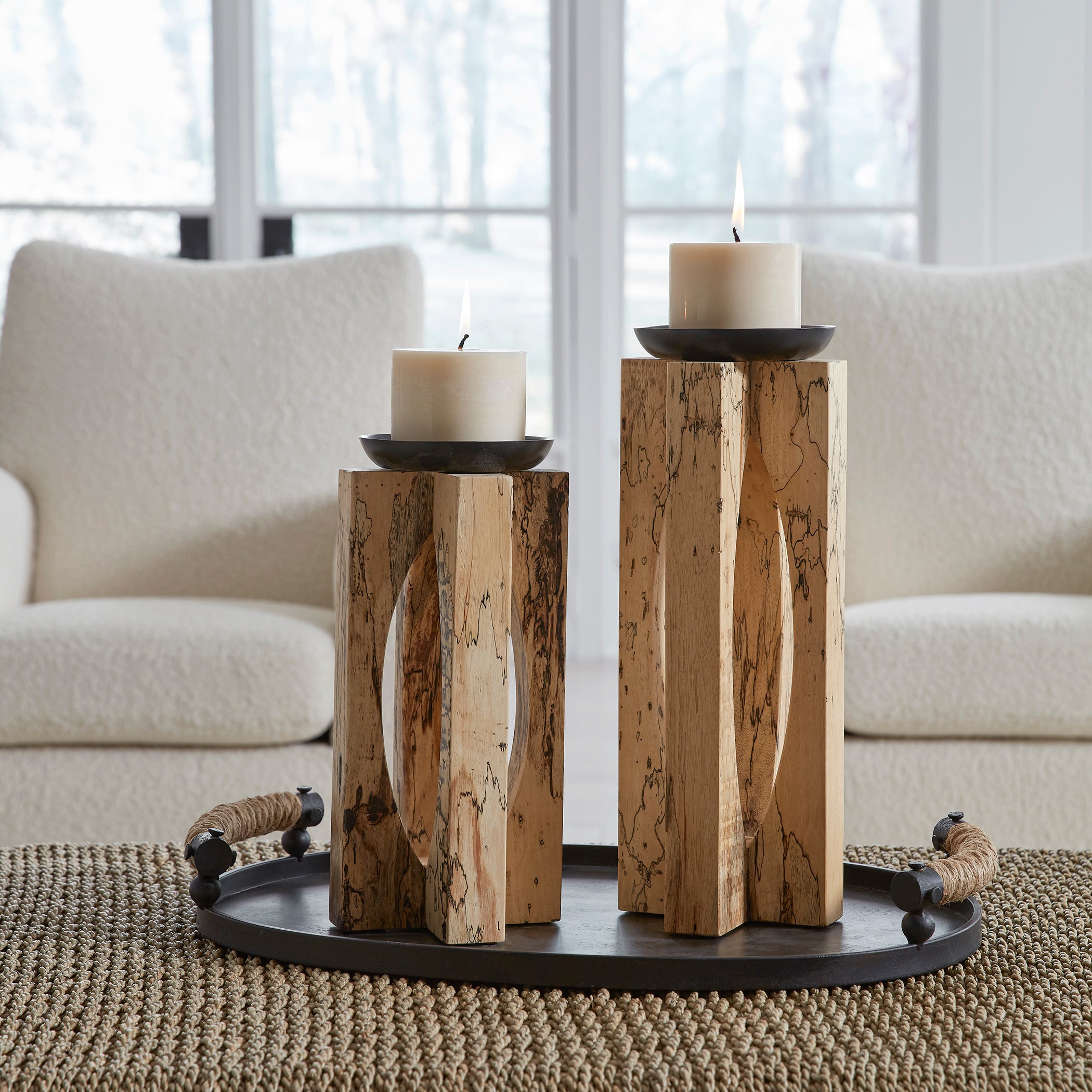 UTTERMOST社製 Ilvaキャンドルホルダー2個組 UTT-18074 UTTERMOST社製 Ilvaキャンドルホルダー2個組 UTT-18074