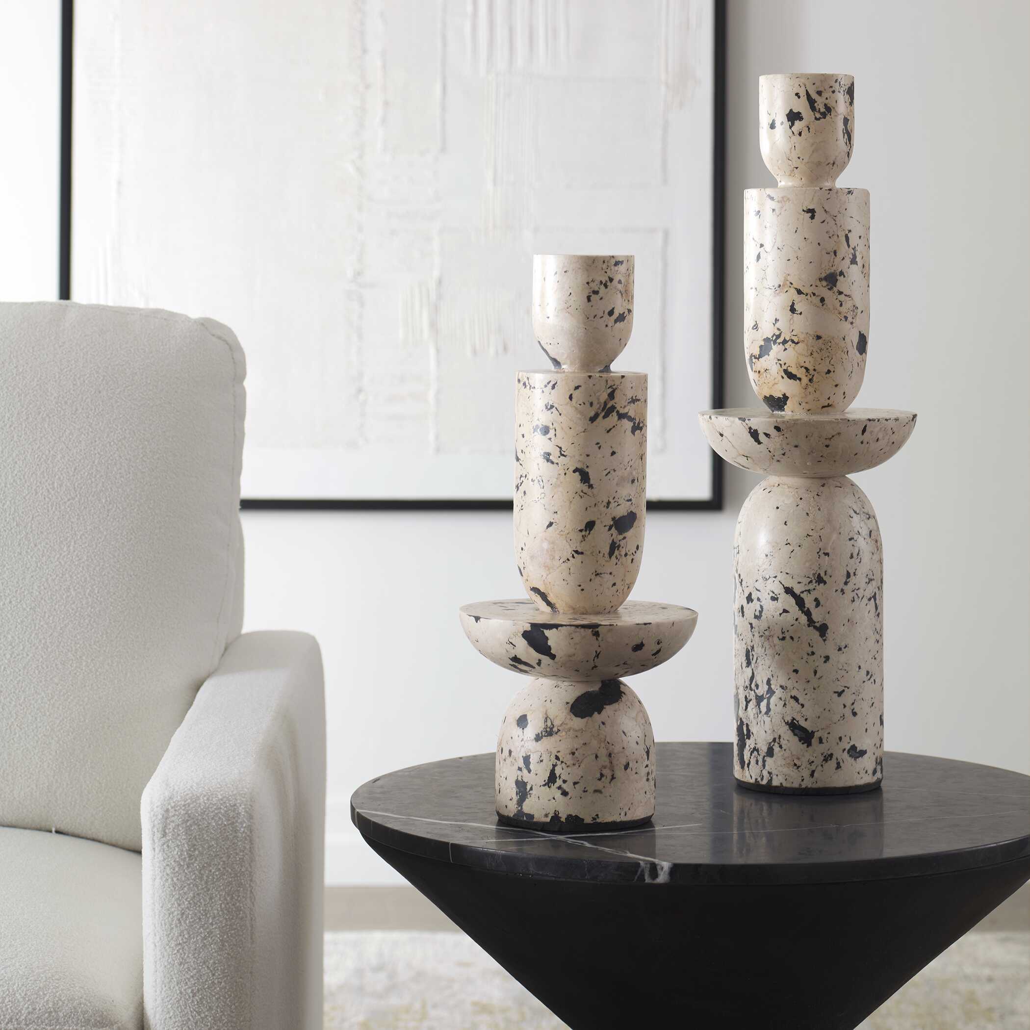 UTTERMOST社製 Nouveau彫像・置物2個組 UTT-17124