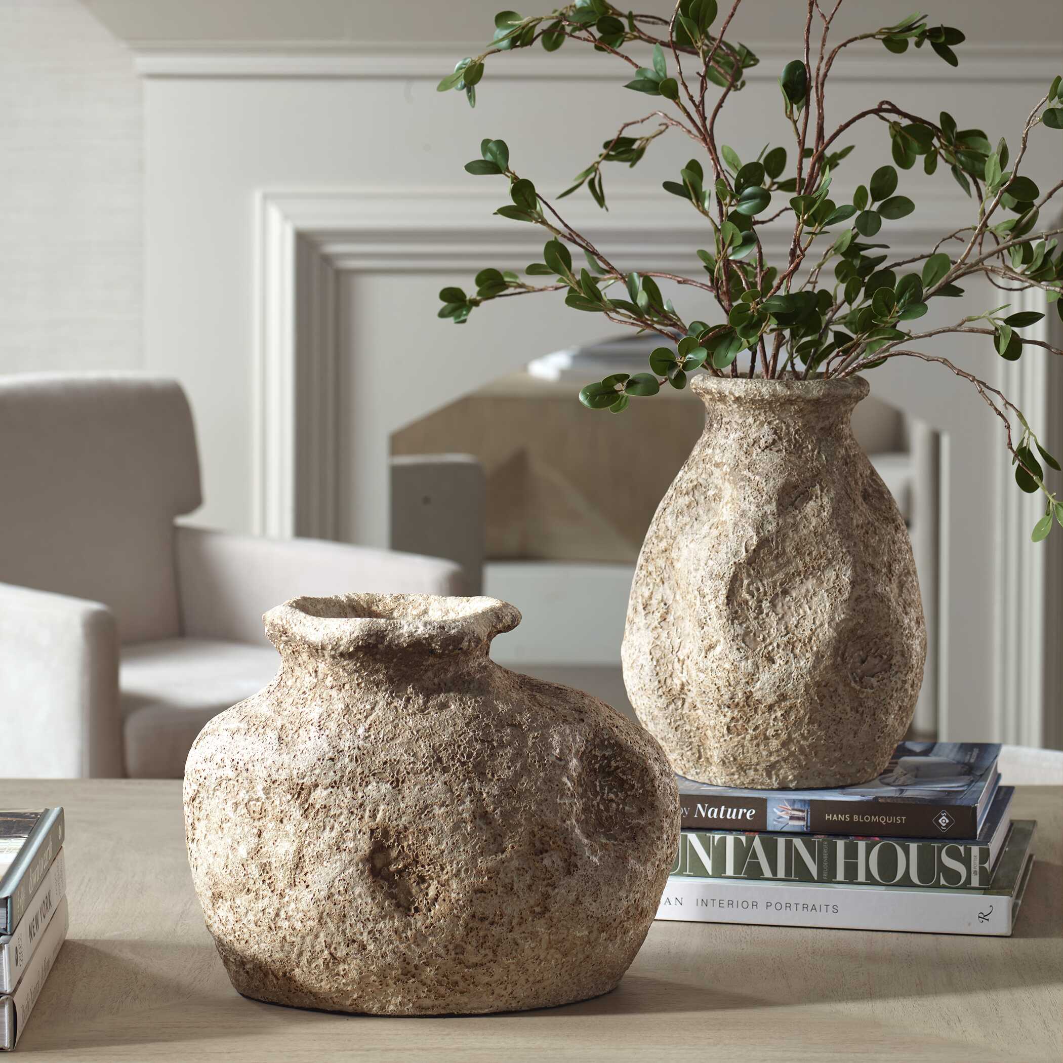 UTTERMOST社製 Ancient Echos花瓶2個組 UTT-17131