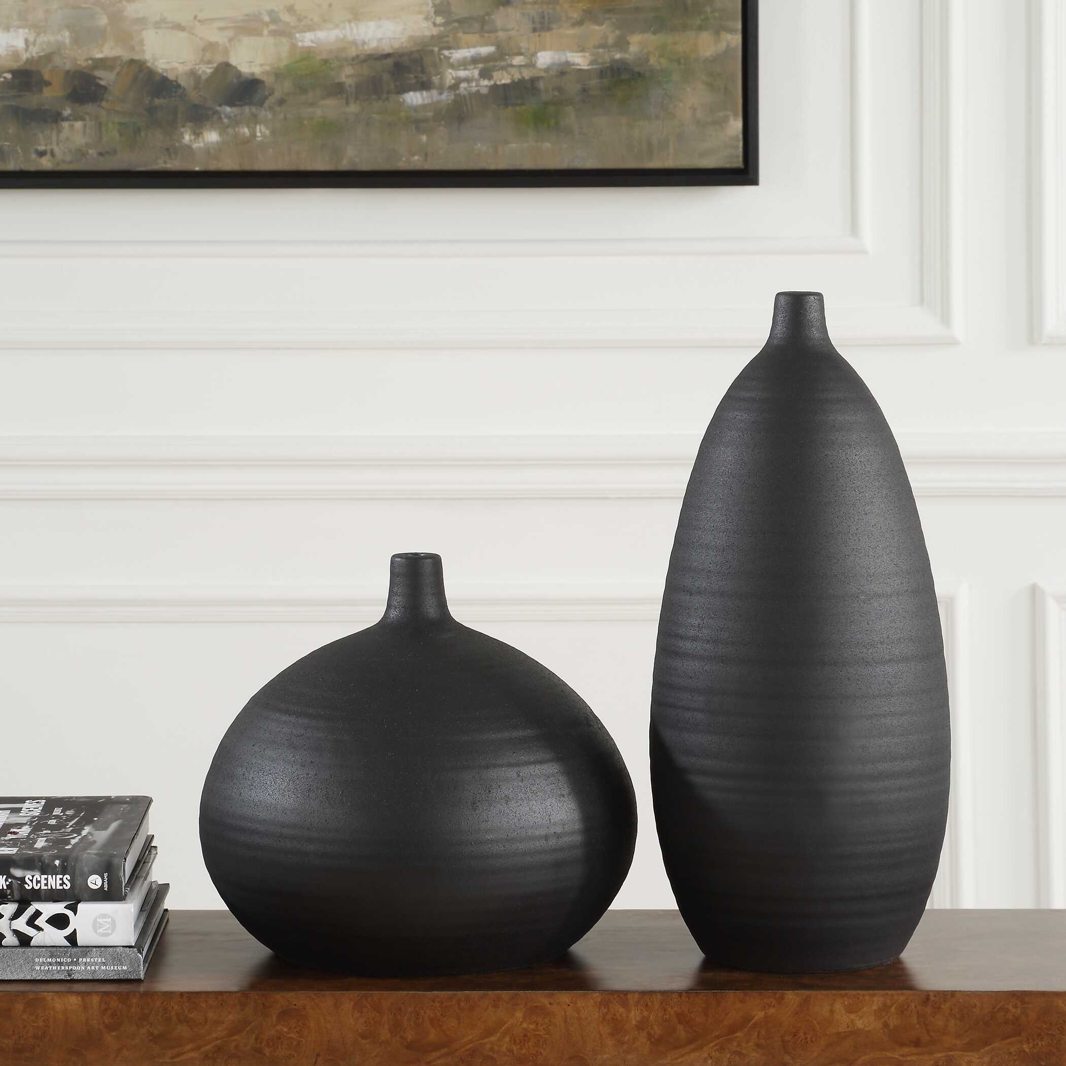 UTTERMOST社製 Bower花瓶2個組 UTT-18277 - マストレ海外事業部