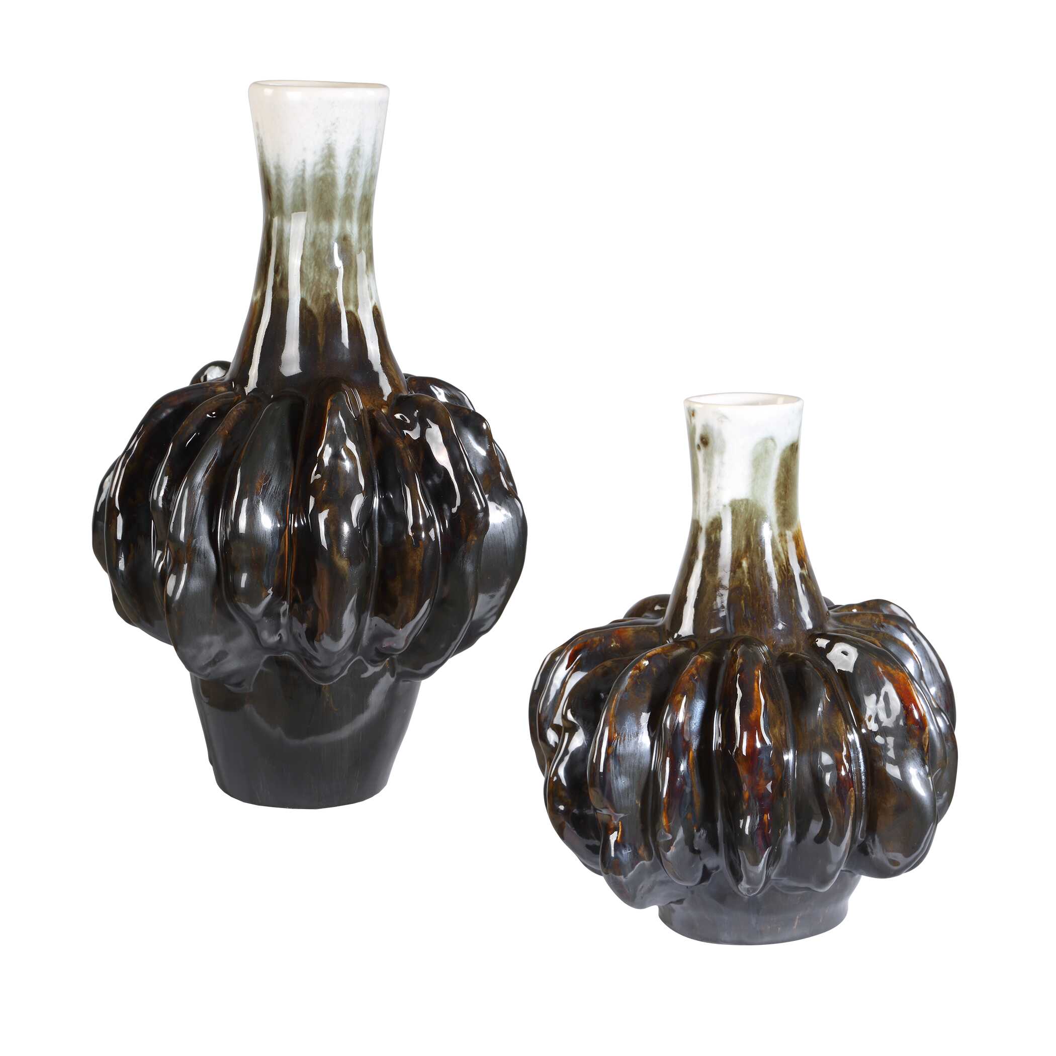 UTTERMOST社製 Umbrian花瓶2個組