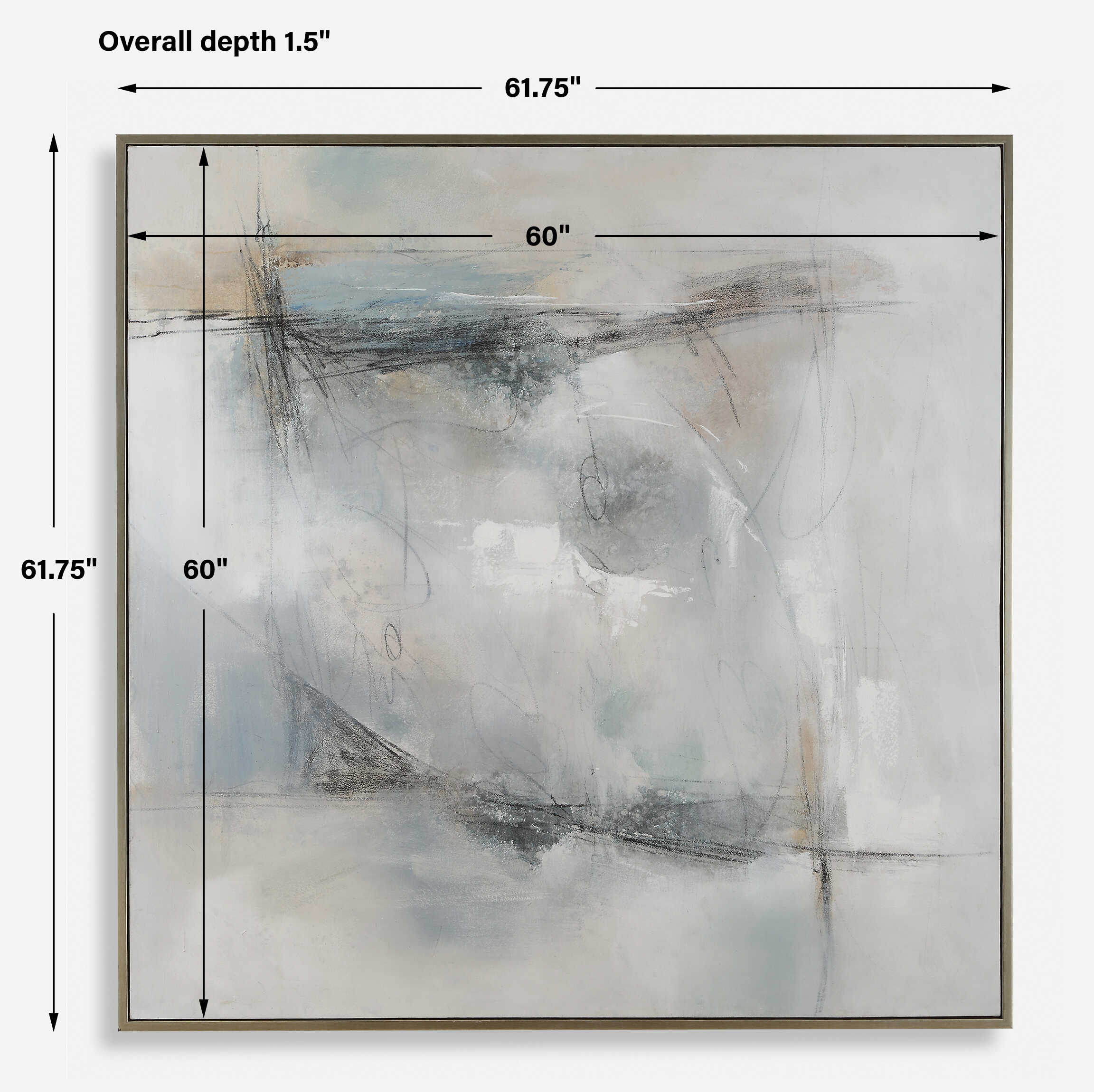 UTTERMOST社製 Contort絵画・ハンドペイント UTT-32335