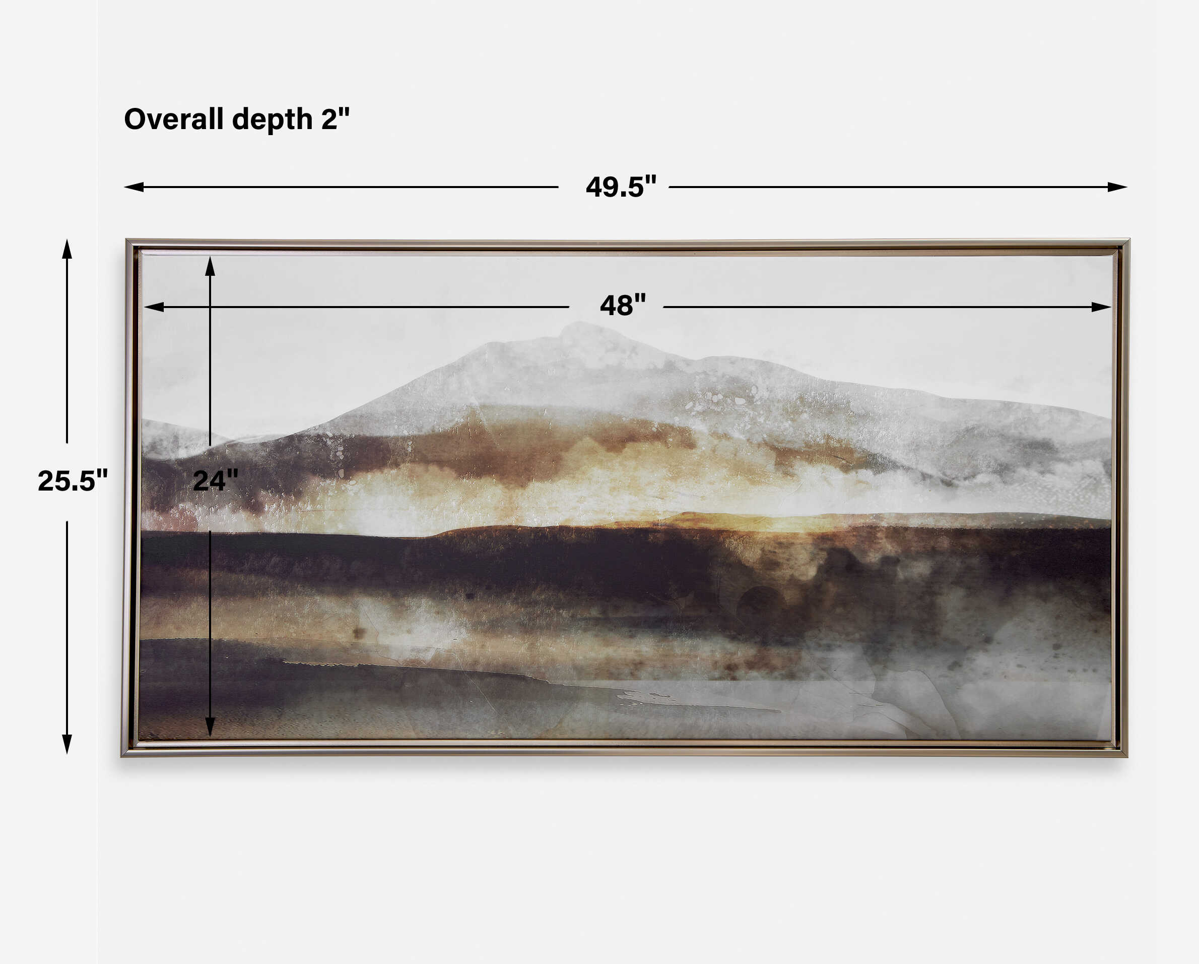 UTTERMOST社製 Splash Of Land絵画・印刷 UTT-32359