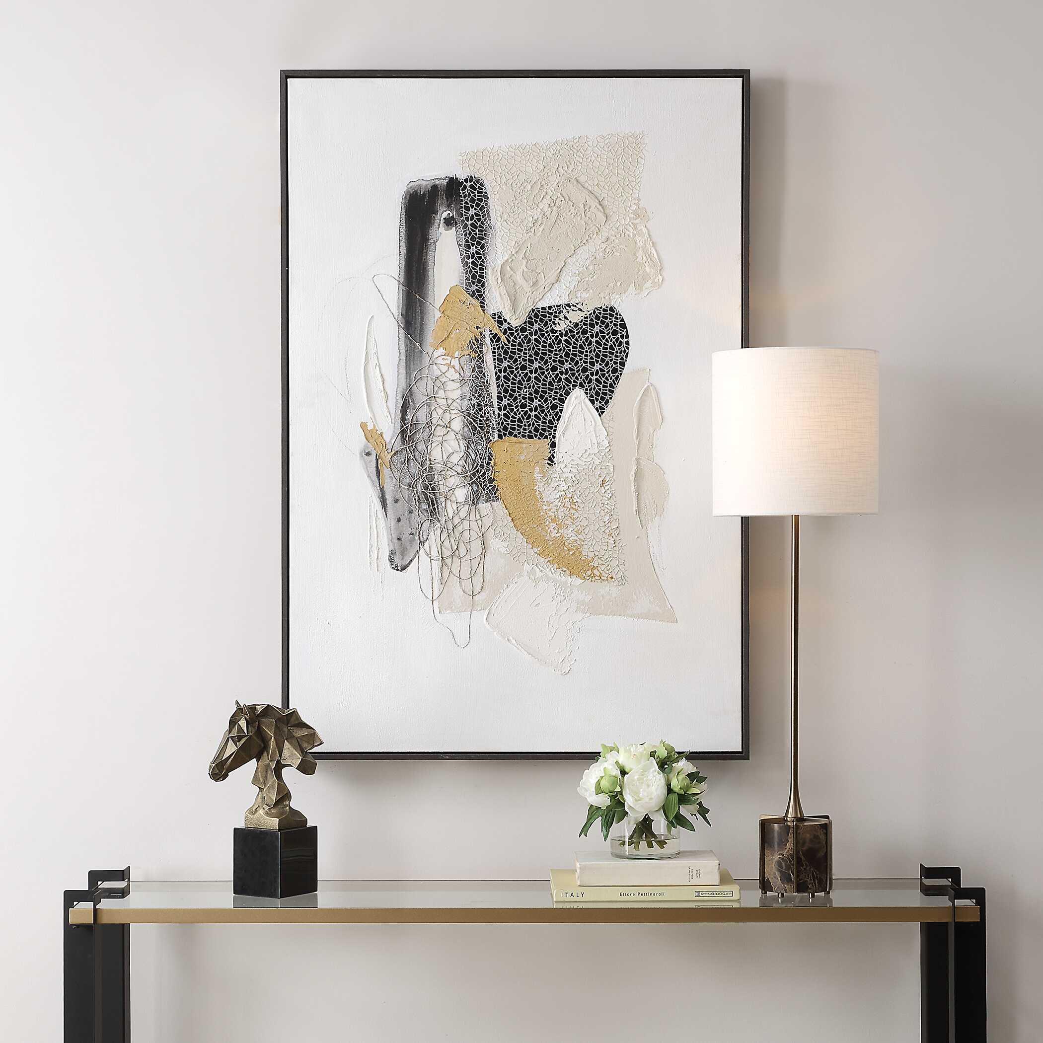 UTTERMOST社製 Scatter絵画・ハンドペイント UTT-32372