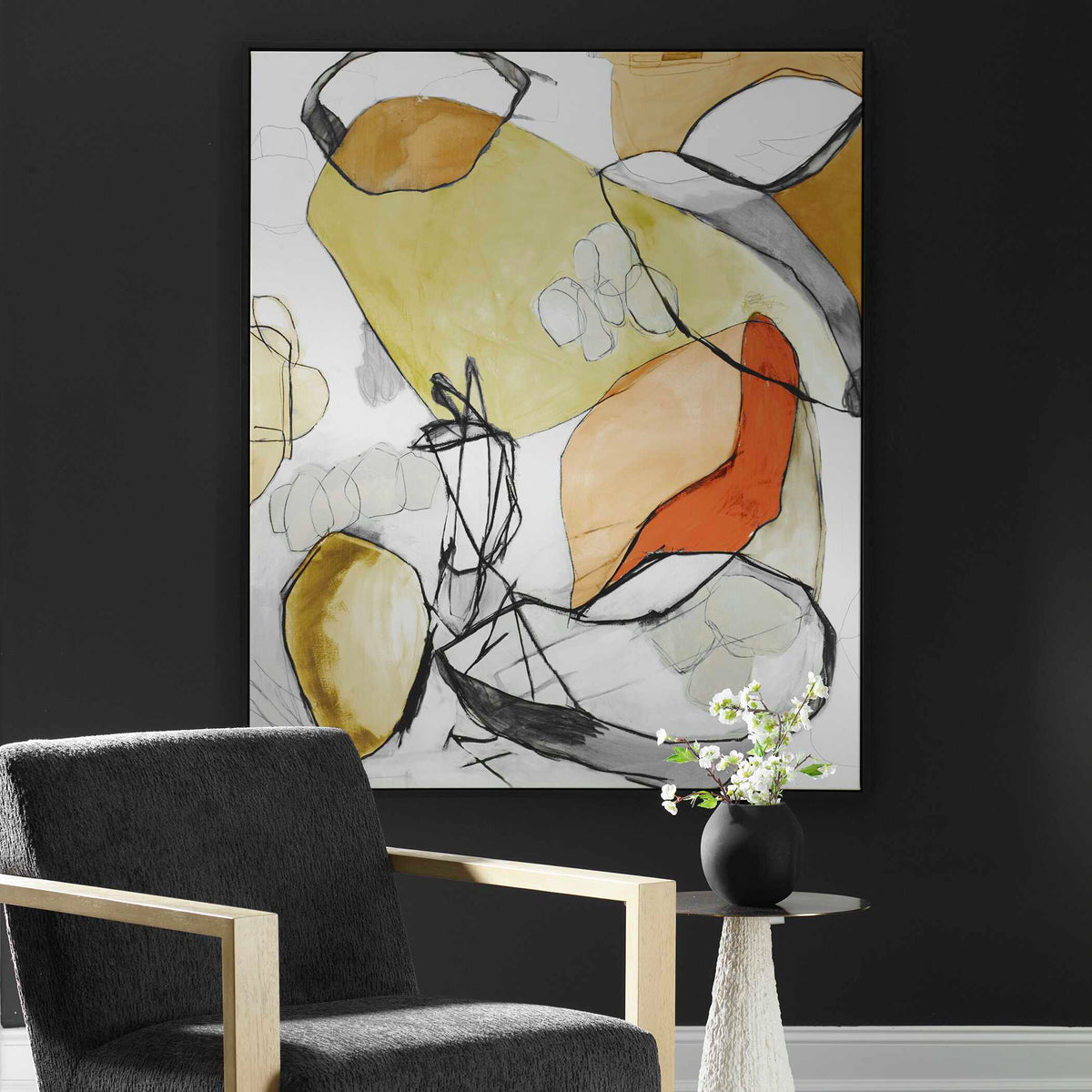 Improvision UTTERMOST社製 Charcoal Improvision絵画・印刷 UTT-32389 - マストレ海外事業部 | ロートアイアン ...