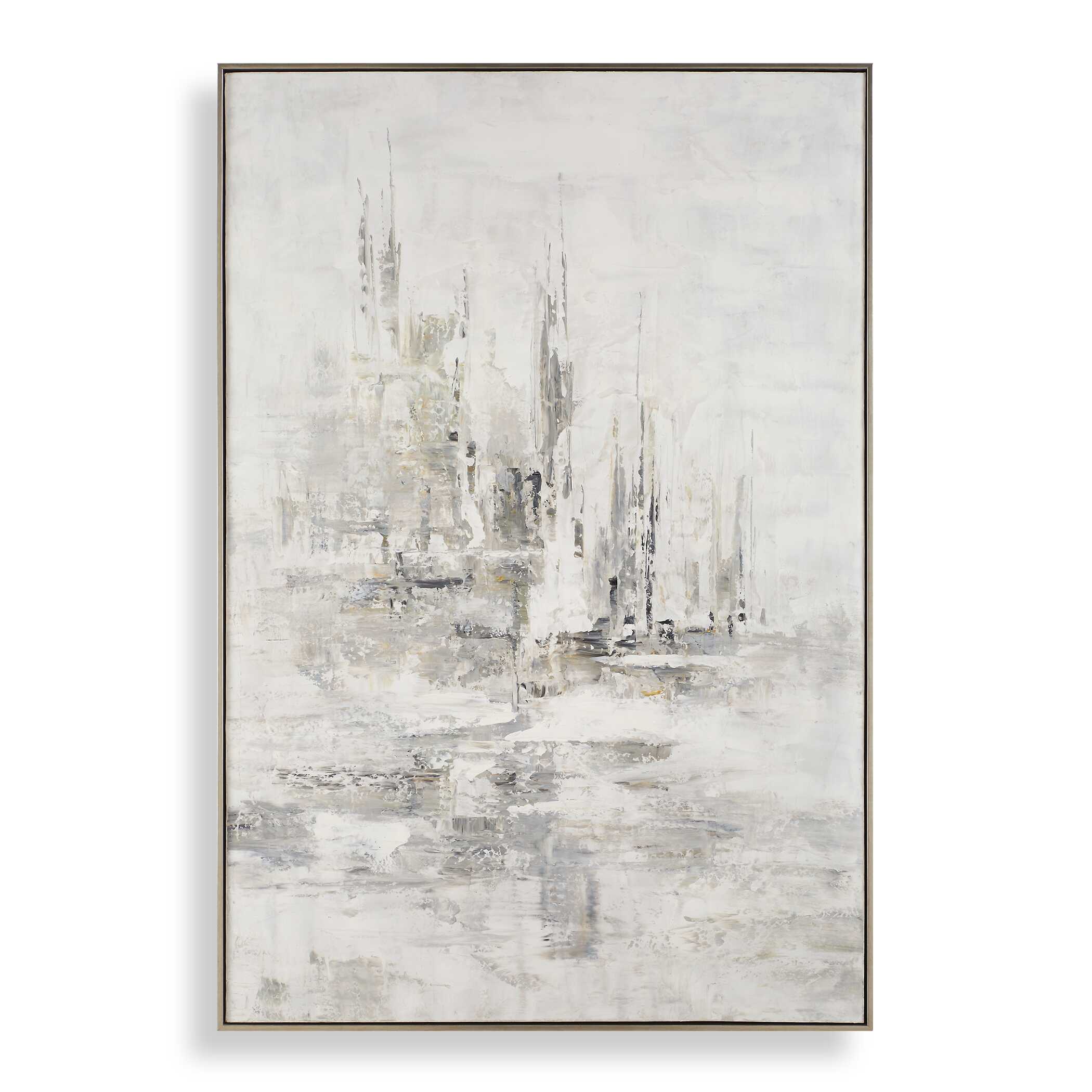 UTTERMOST社製 Hours In Silence絵画・ハンドペイント