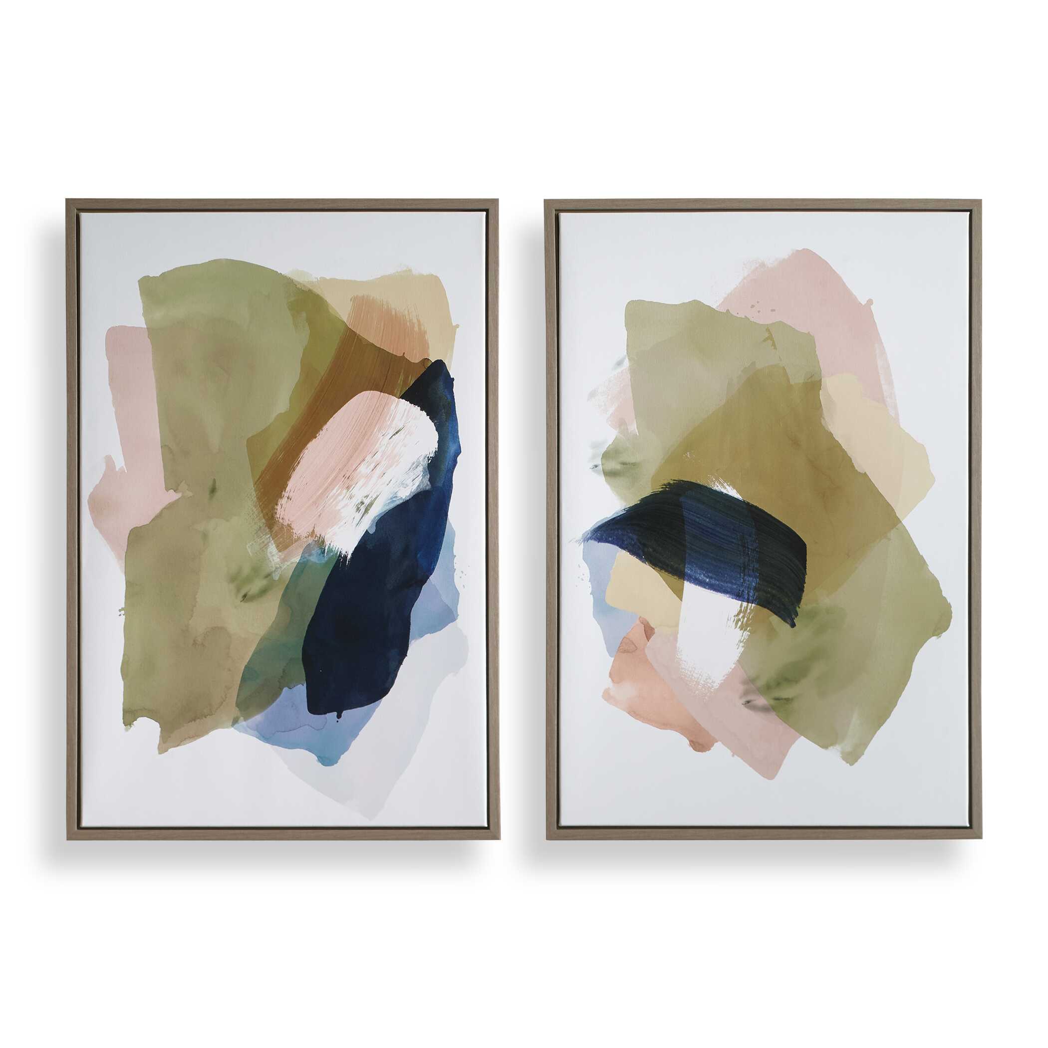 UTTERMOST社製 Abstract Afternoon絵画・印刷2個組