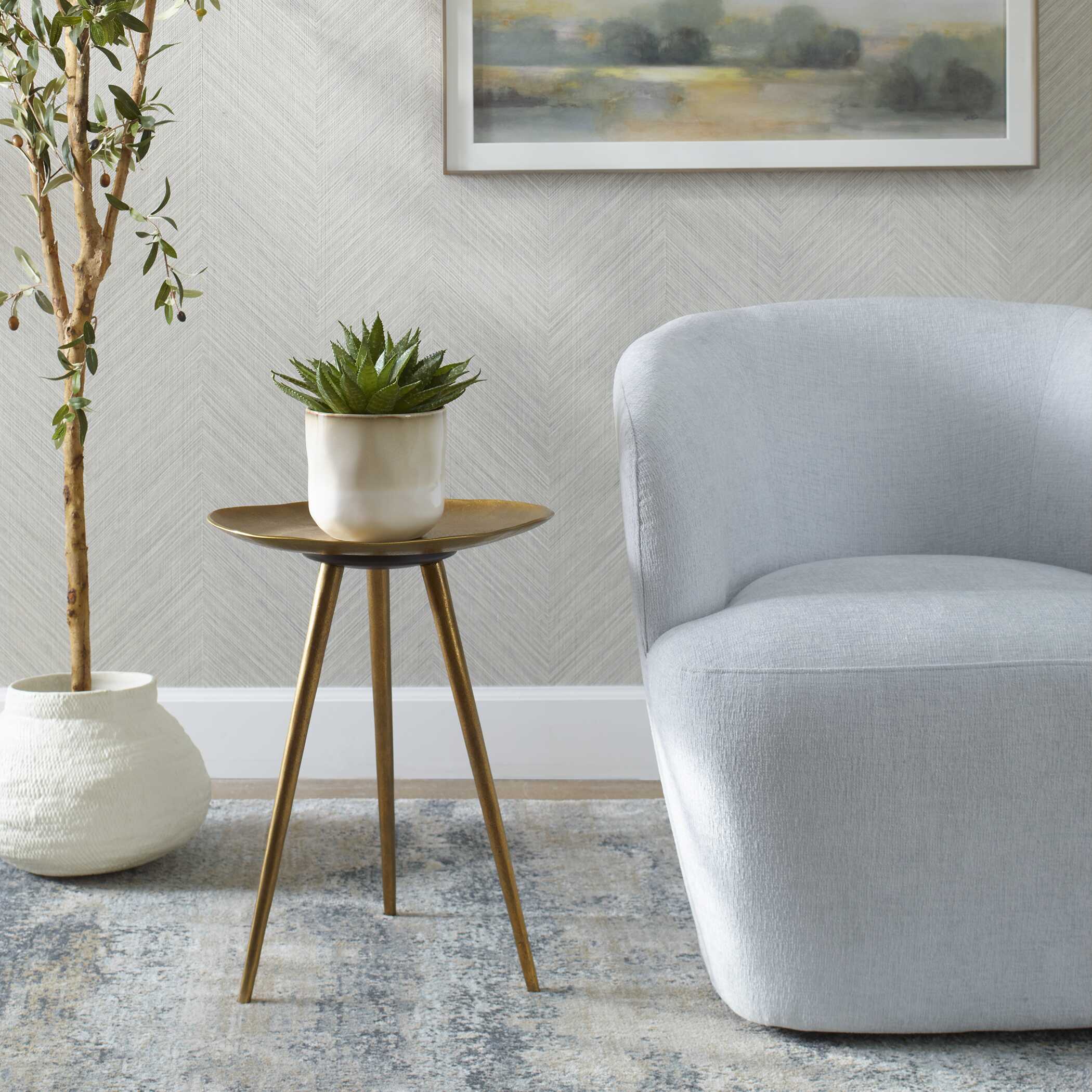 UTTERMOST社製 Lily Padサイドテーブル UTT-24938