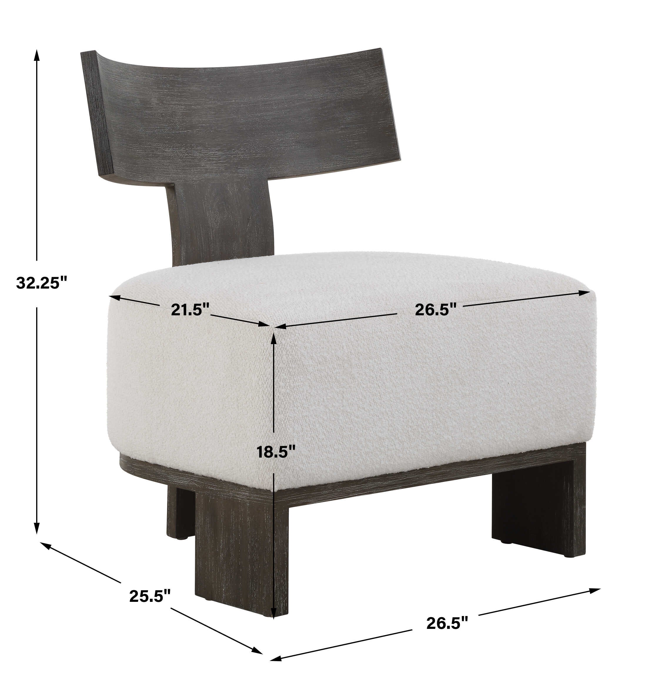 UTTERMOST社製 Finlayアームチェア UTT-23833
