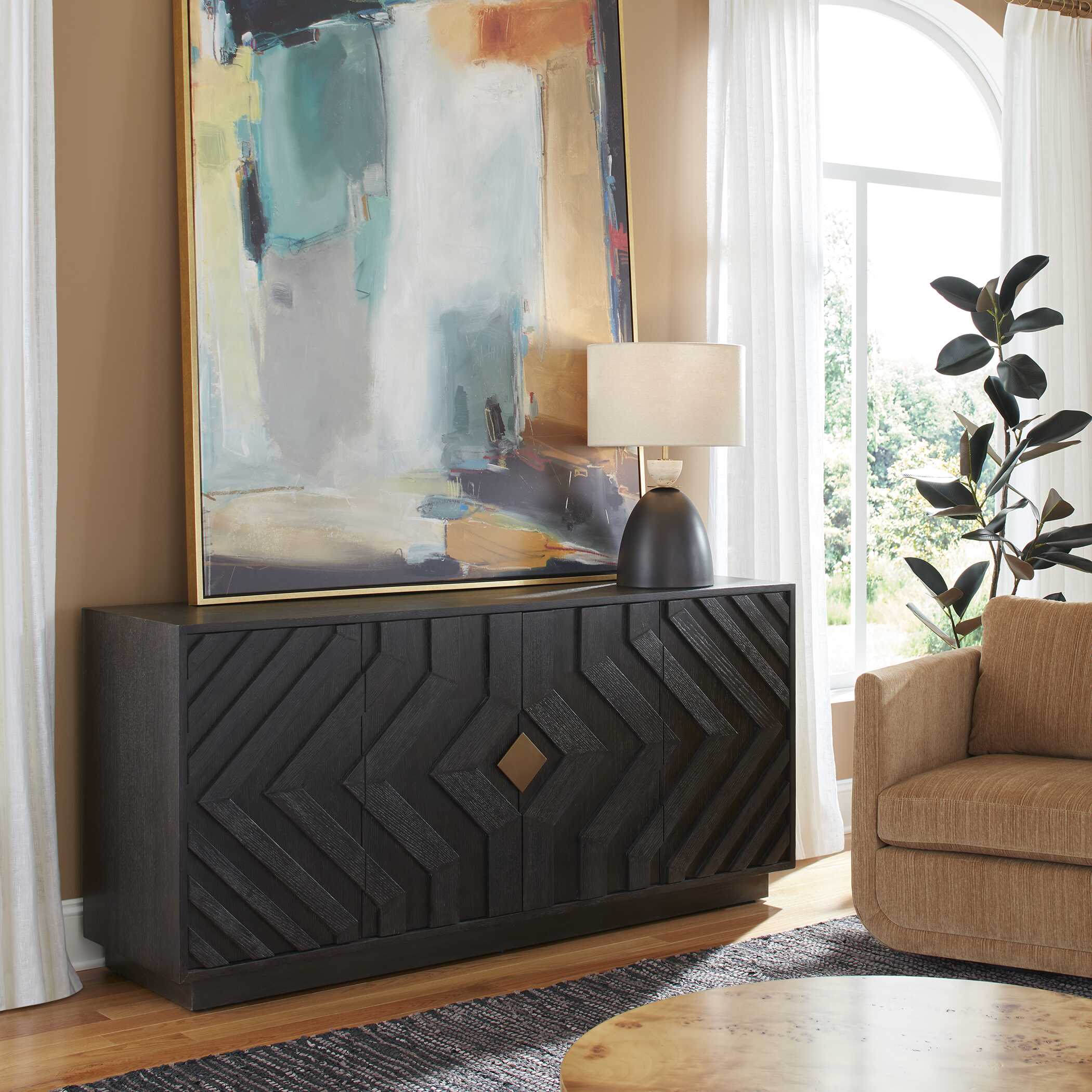 UTTERMOST社製 Faulknerキャビネット UTT-50054