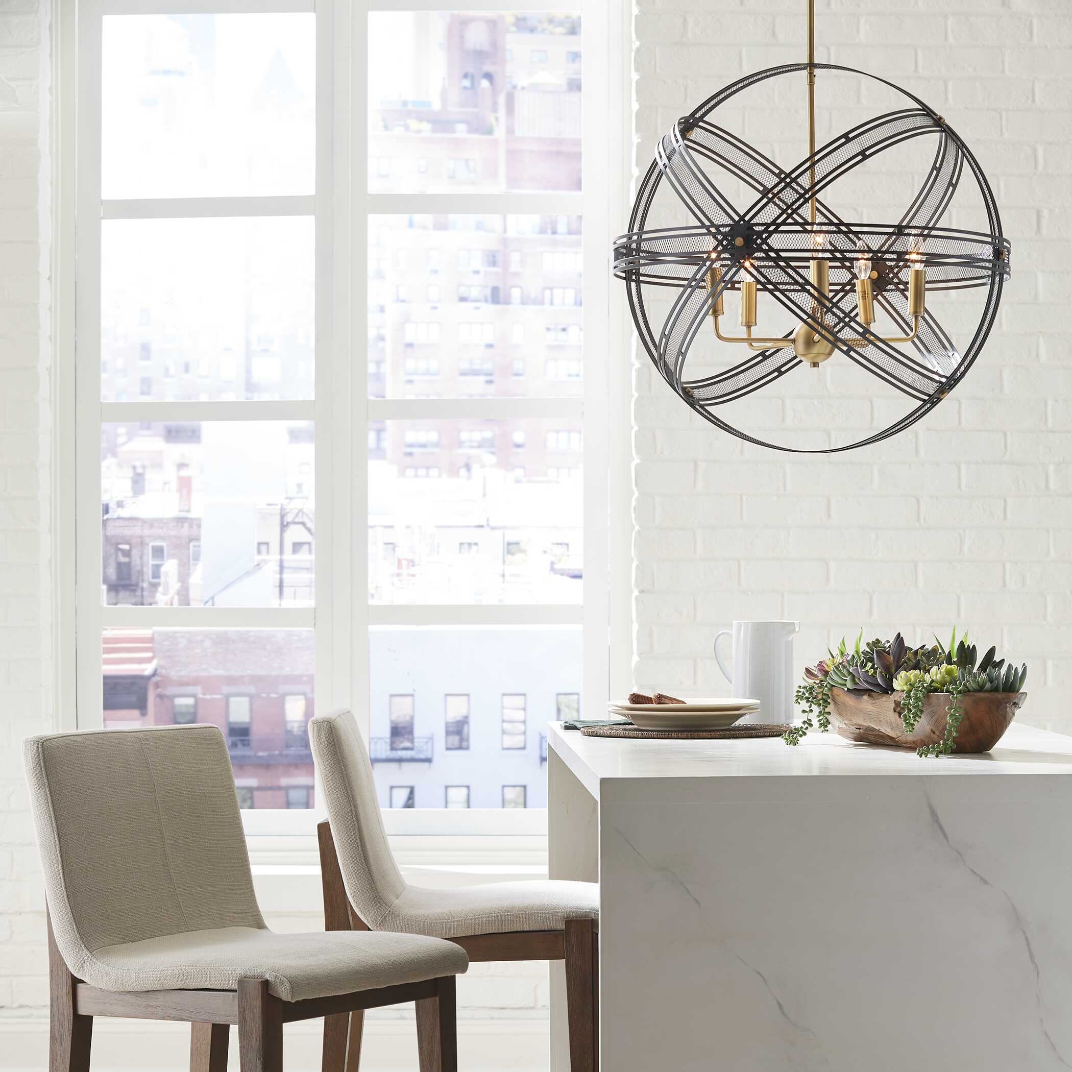 UTTERMOST社製 Sphericalシャンデリア UTT-21606