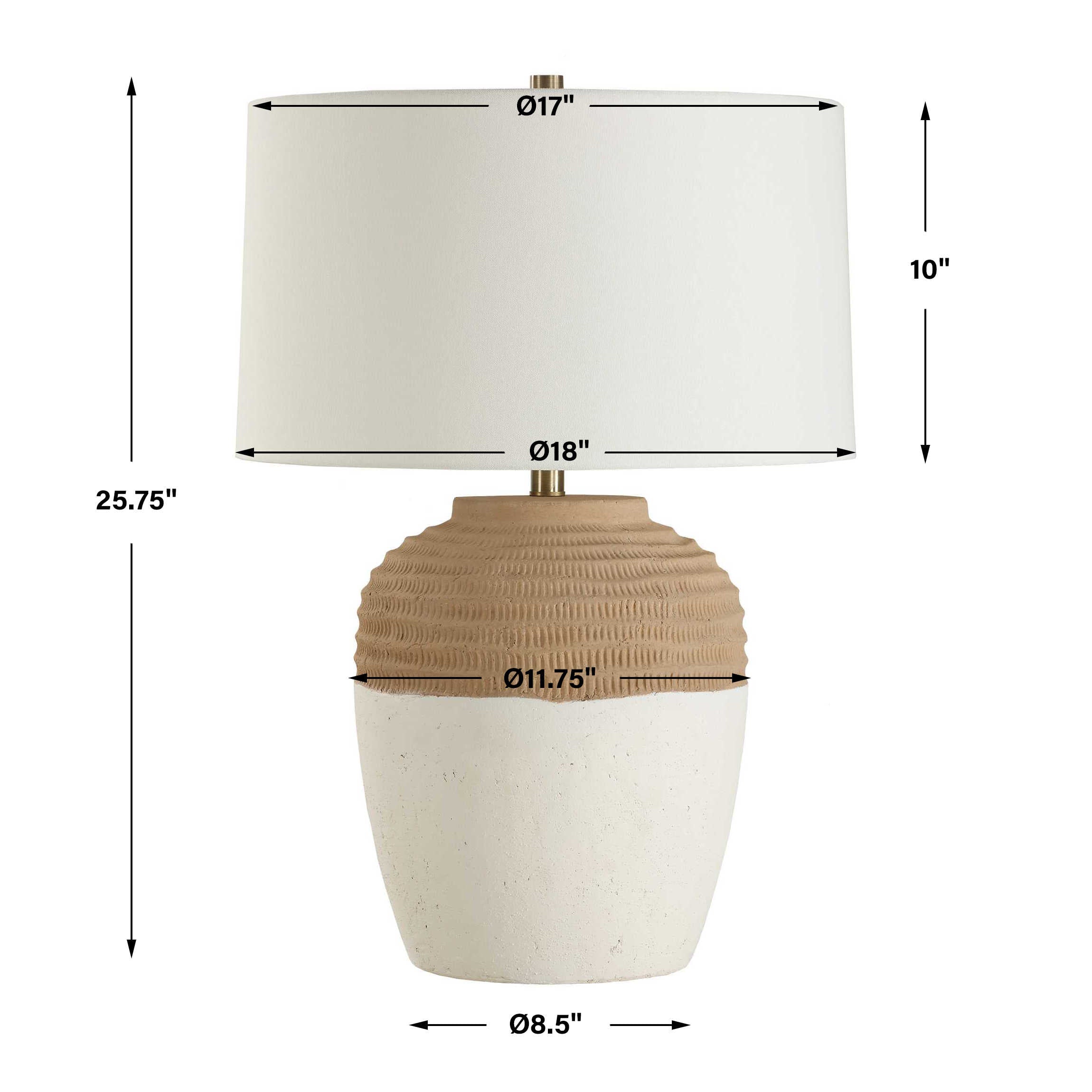 UTTERMOST社製 Bellabyテーブルランプ UTT-30564-1