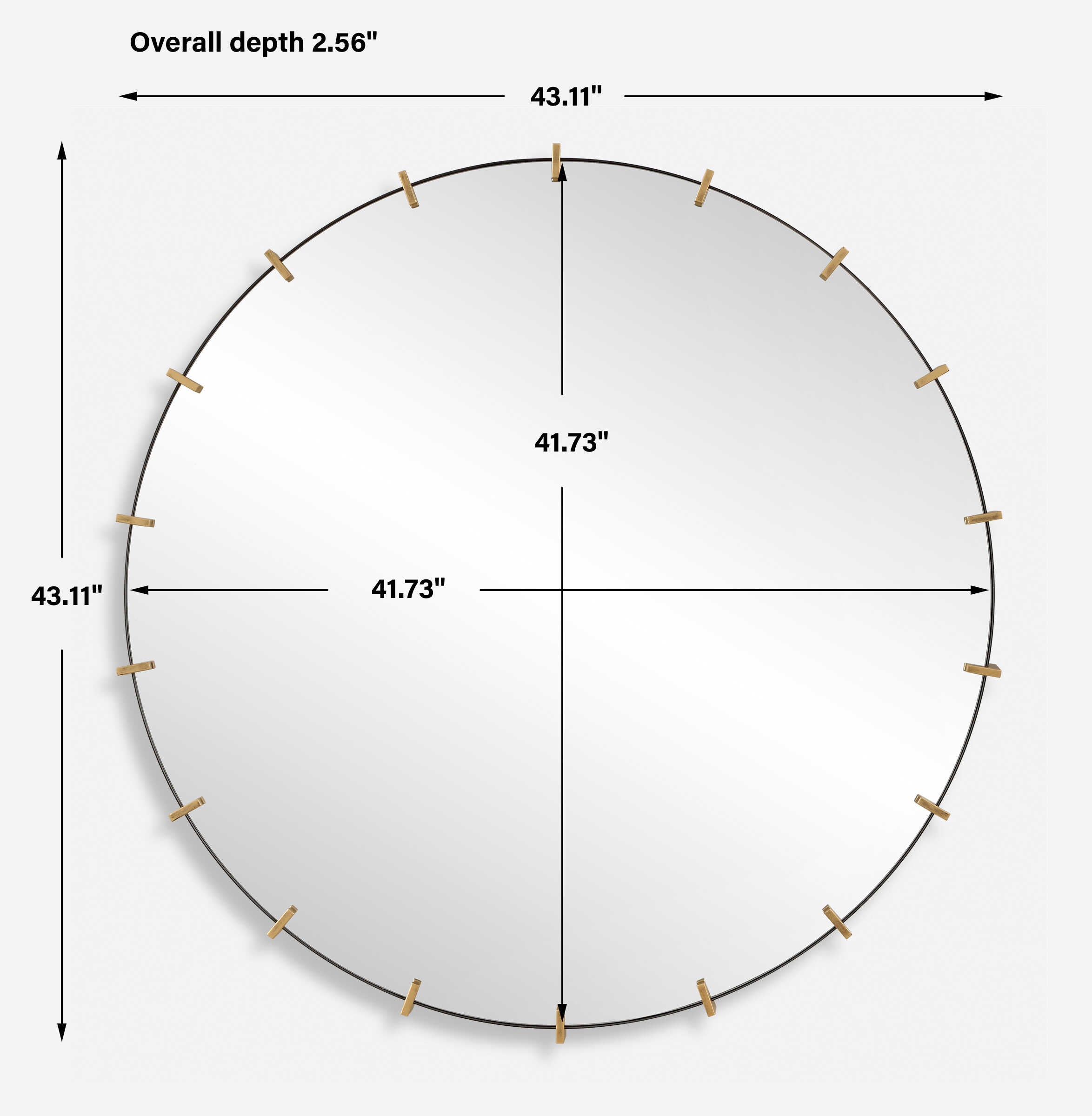 UTTERMOST社製 Paliミラー UTT-09994
