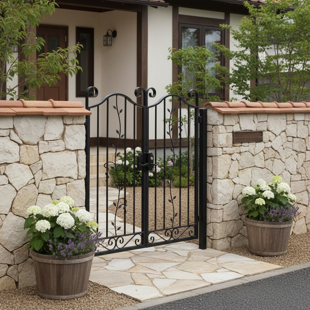 アルミゲートナチュラル　両開き仕様 AG01N